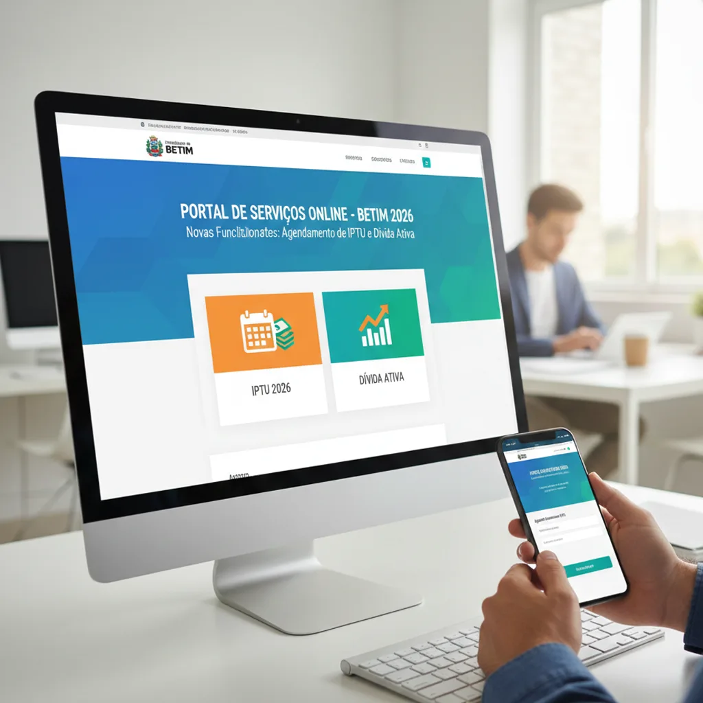 Portal de Serviços Online da Prefeitura de Betim ganha novas ...